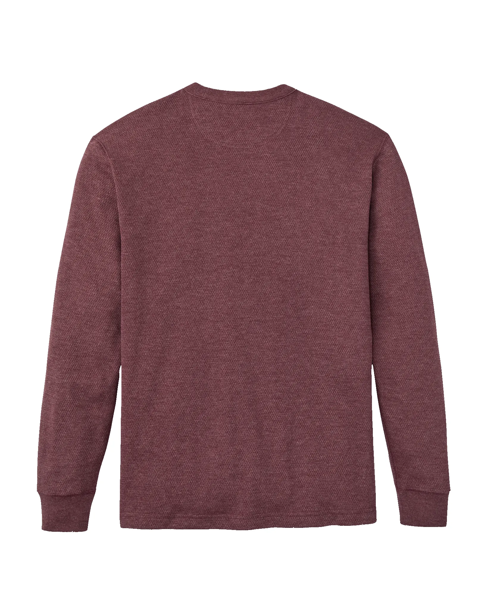 Waffle Knit Thermal Crewneck - Dark Port Heather sold by Filson product image thumbnail 5