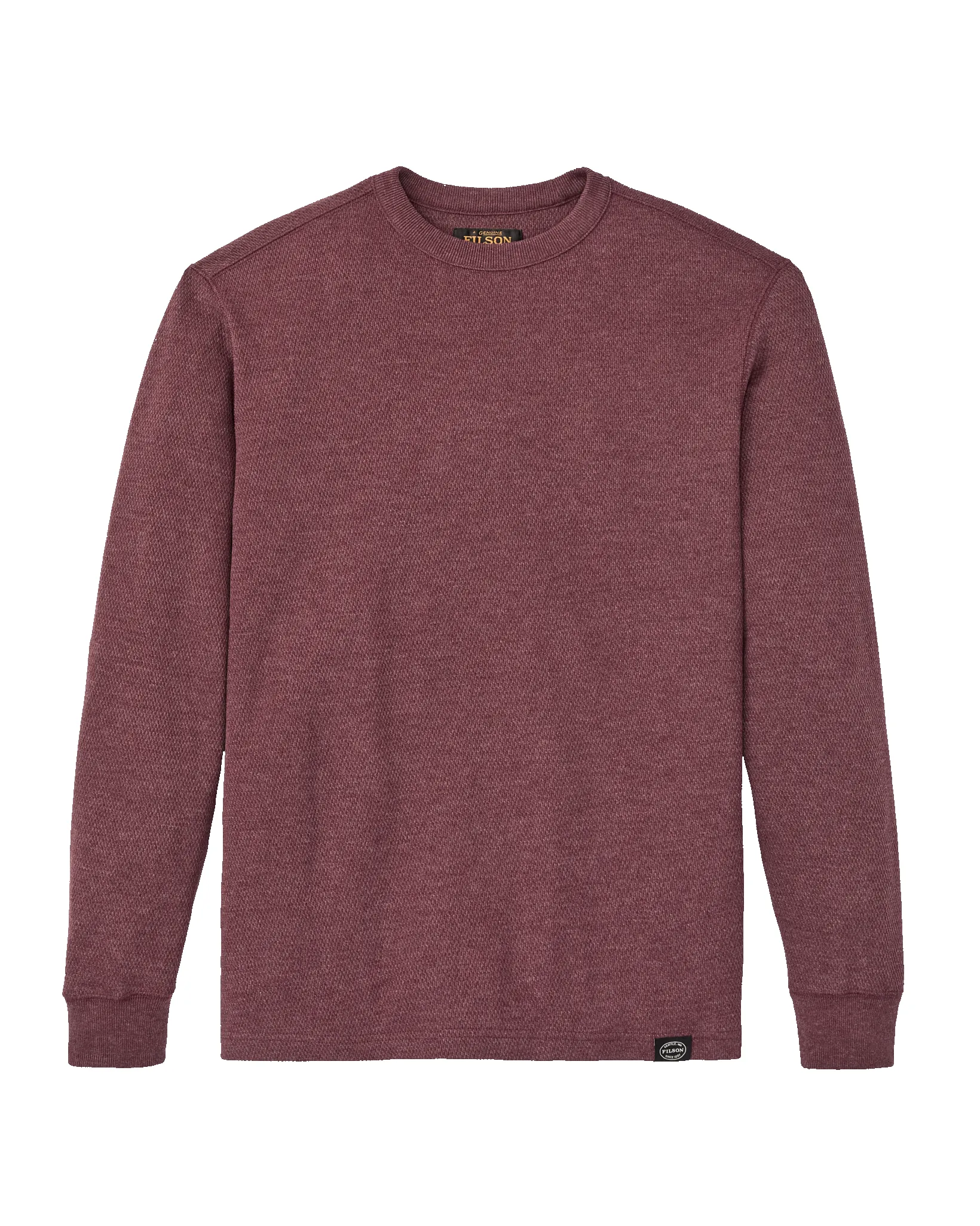 Waffle Knit Thermal Crewneck - Dark Port Heather sold by Filson product image thumbnail 4