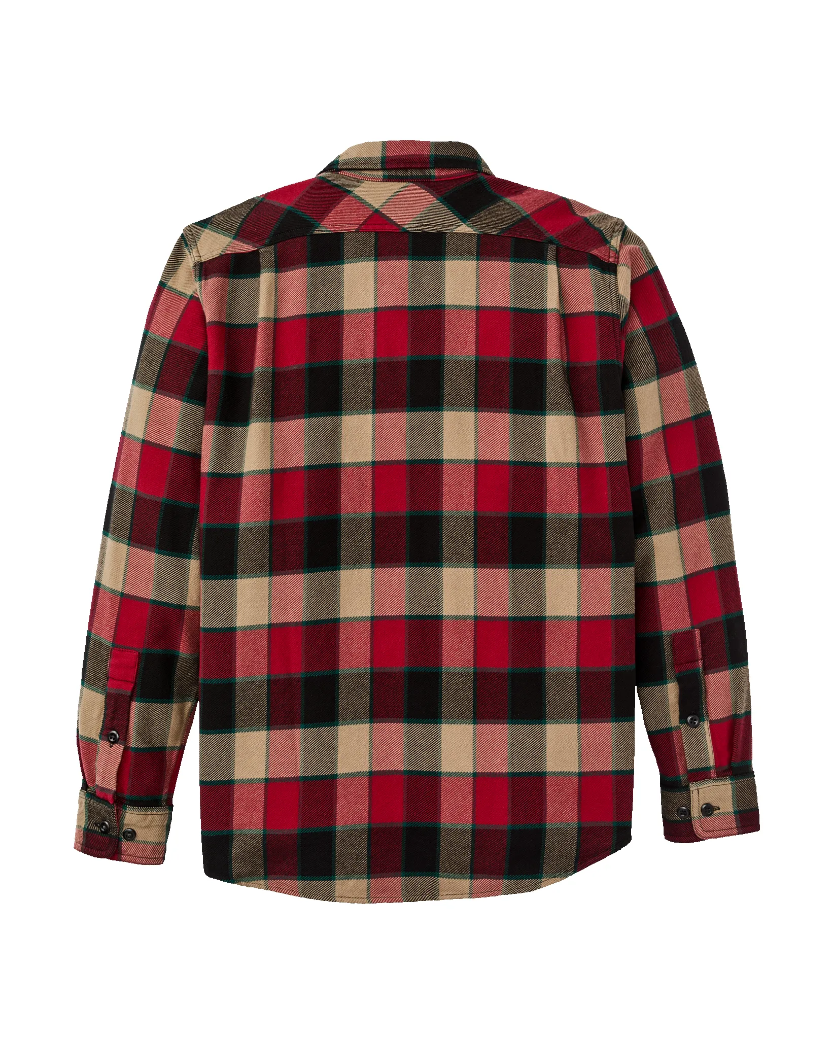 Vintage Flannel Work Shirt - Red / Cream Plaid sold by Filson product image thumbnail 5