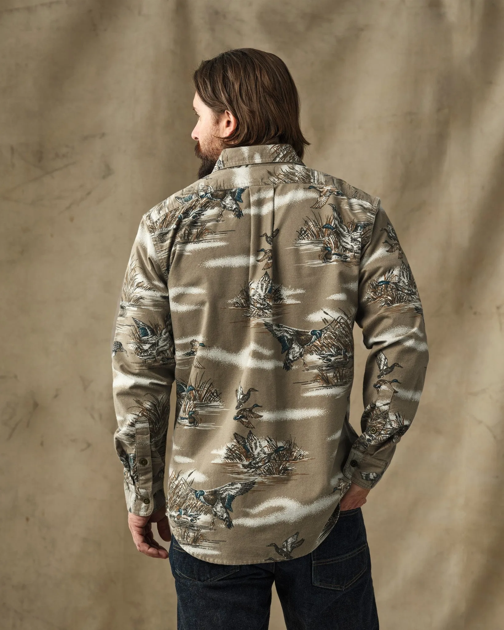 Field Flannel Shirt - Marsh Olive Print sold by Filson product image thumbnail 2