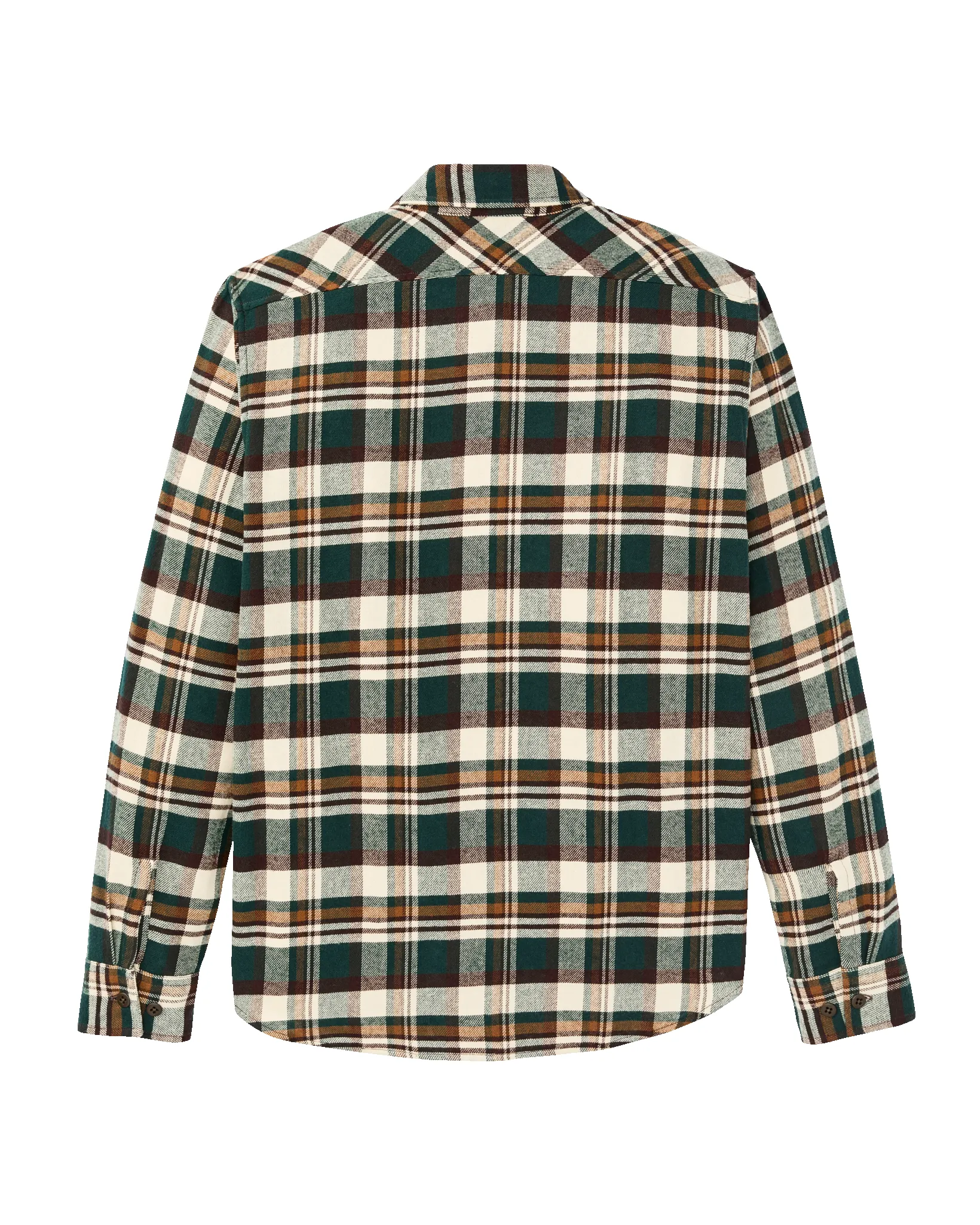 Rangeland Flannel Shirt - Green / Bronze Plaid sold by Filson product image thumbnail 5