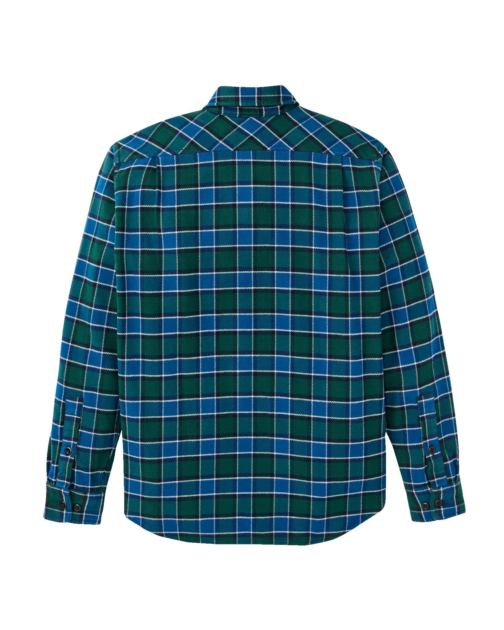 Vintage Flannel Work Shirt - Blue / Green Plaid sold by Filson product image thumbnail 5