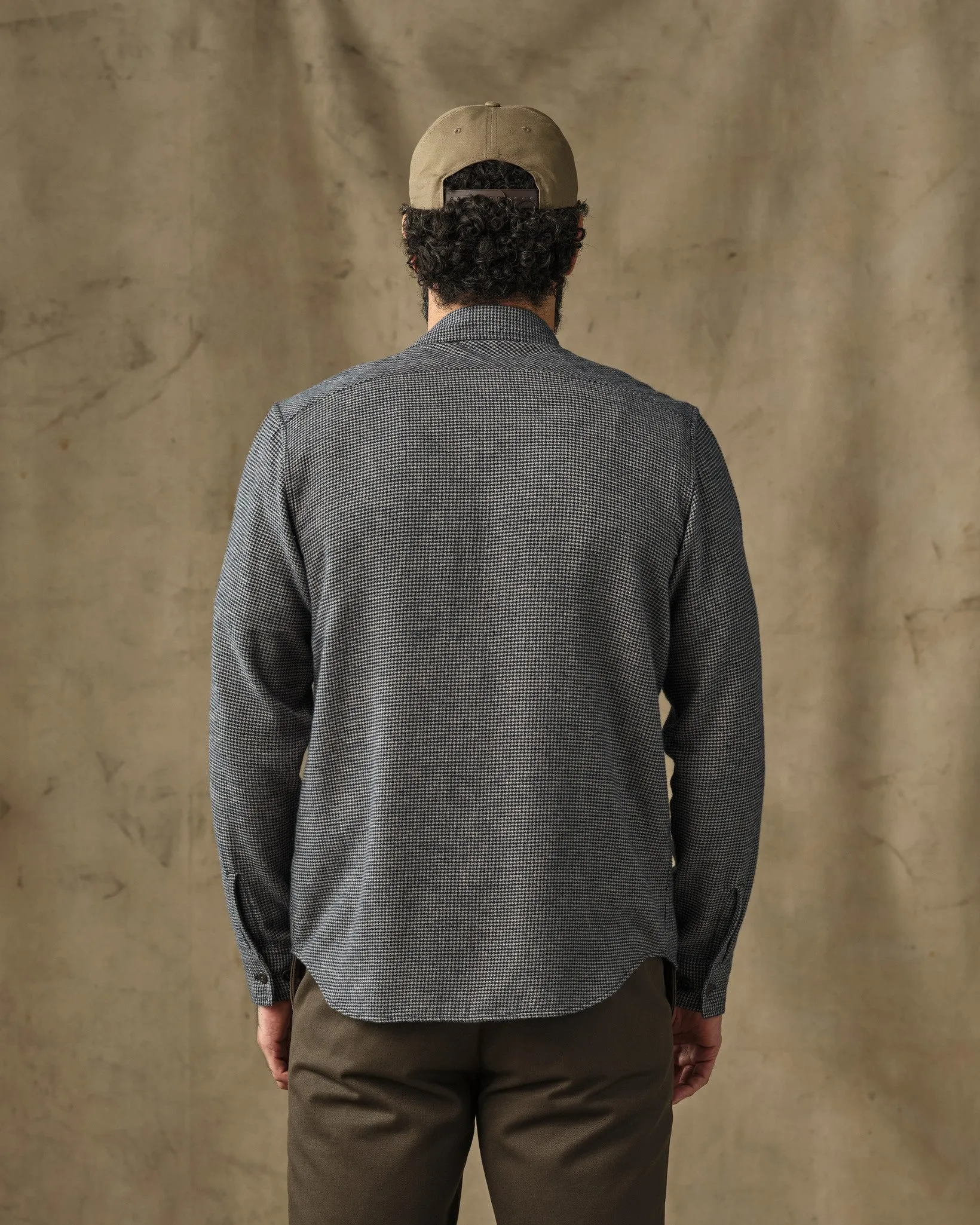 Rangeland Flannel Shirt - Navy / Tan Plaid sold by Filson product image thumbnail 2