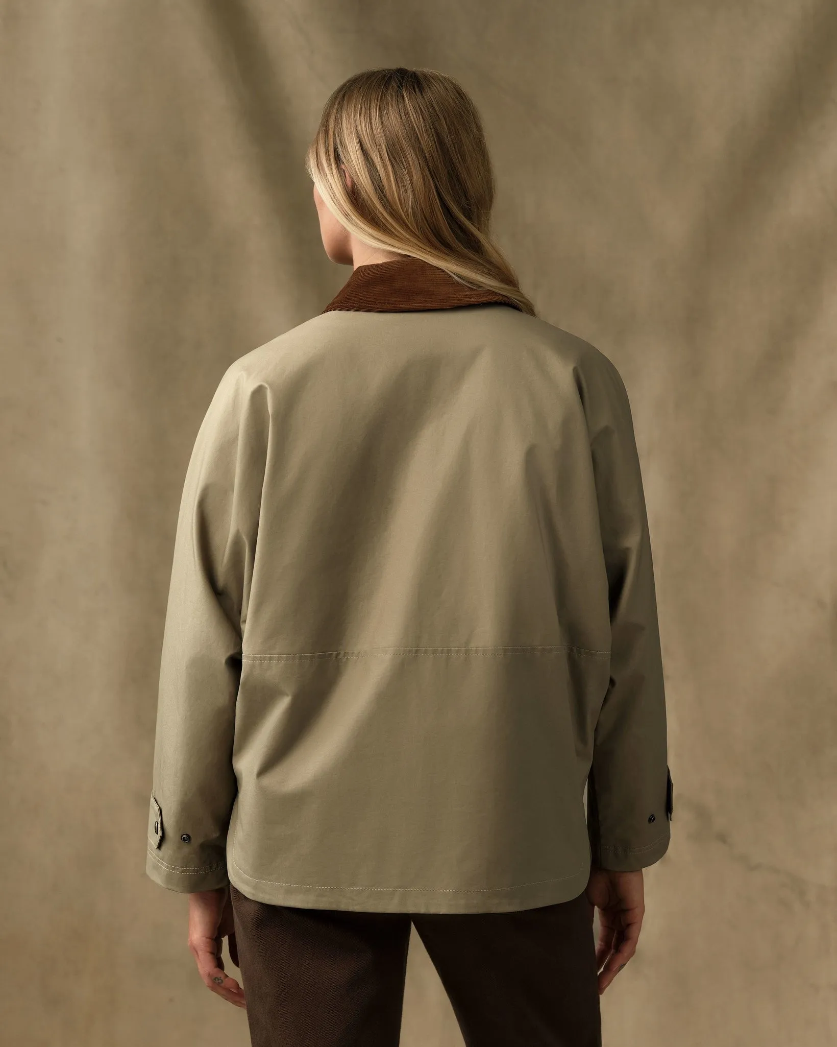Women's Harbor Front Waxed Jacket - Marsh Tan sold by Filson product image thumbnail 3