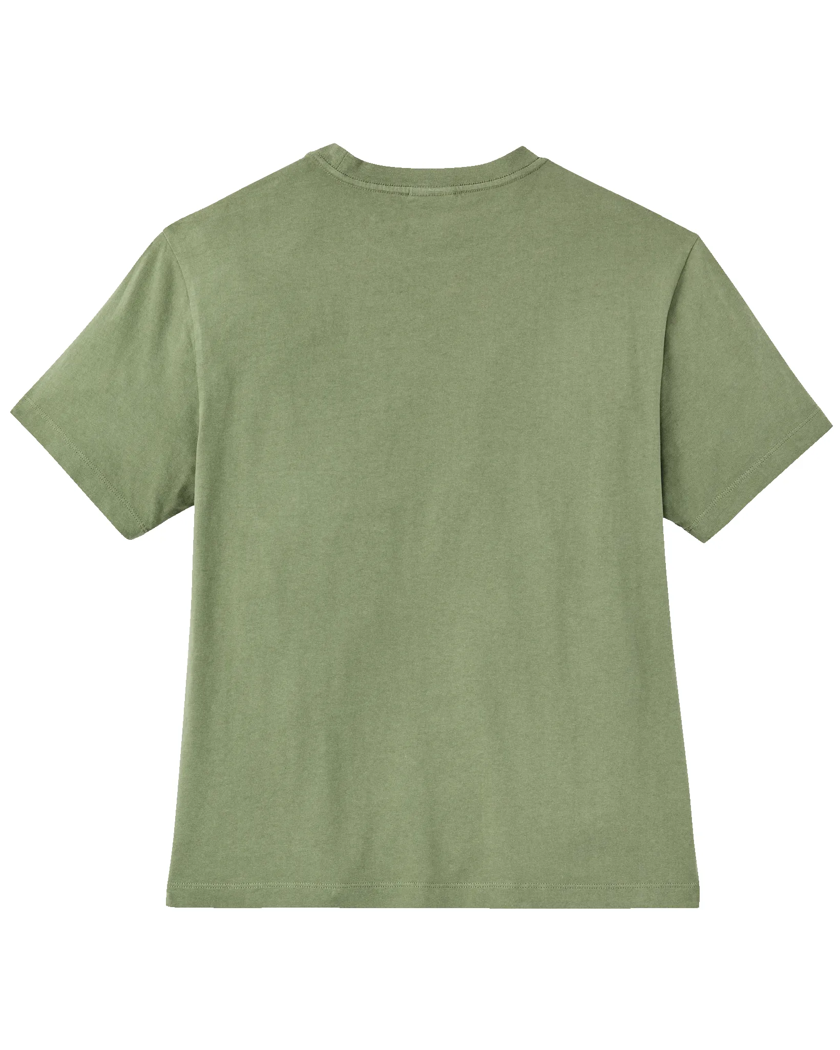 Women's Short Sleeve Pocket Tee - Washed Fatigue Green sold by Filson product image thumbnail 5