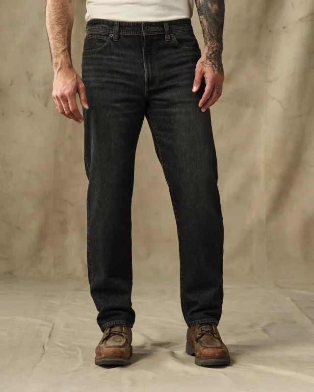 14-oz. Straight-Leg Jeans - Vintage Black made by Filson