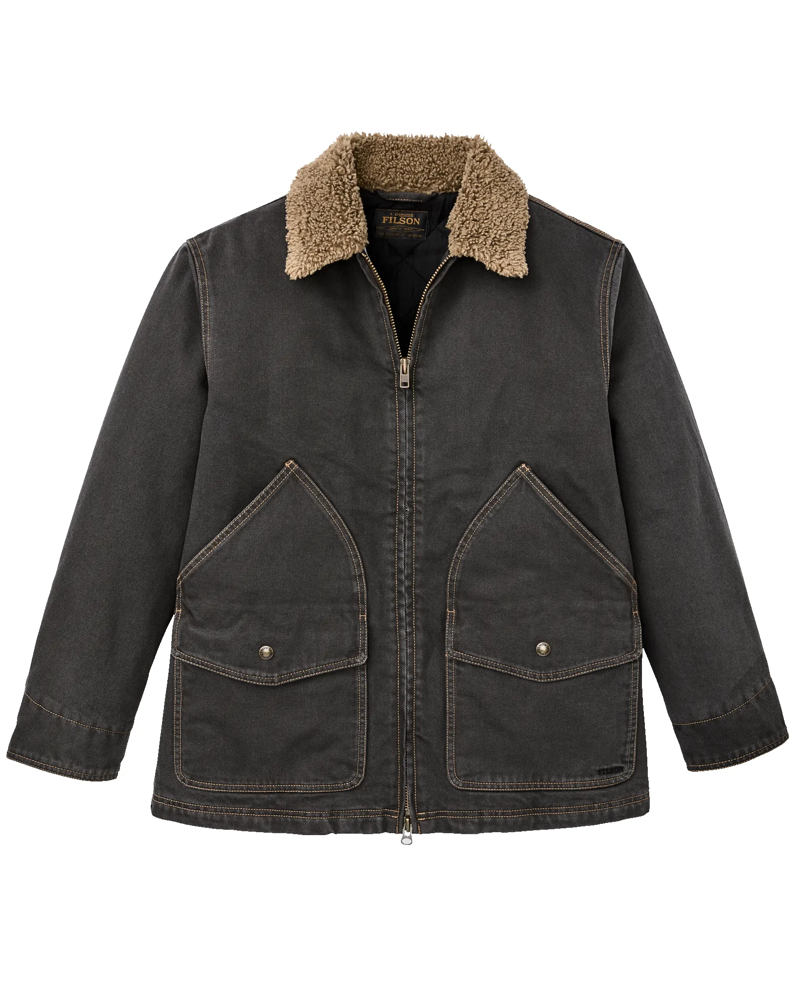 Women's Insulated Denim Outfitter Coat - Black sold by Filson product image thumbnail 5