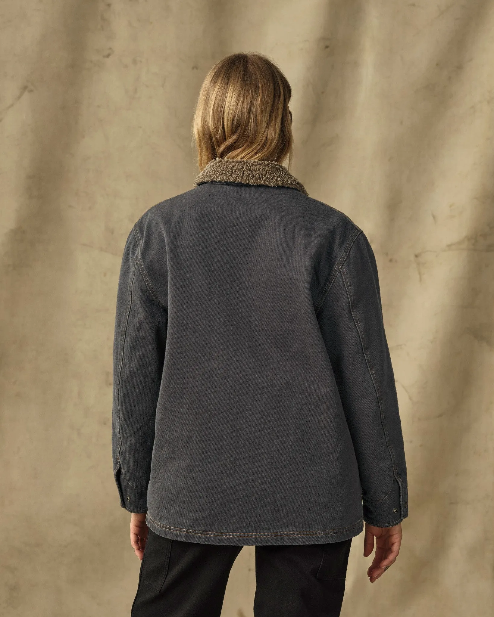 Women's Insulated Denim Outfitter Coat - Black sold by Filson product image thumbnail 3