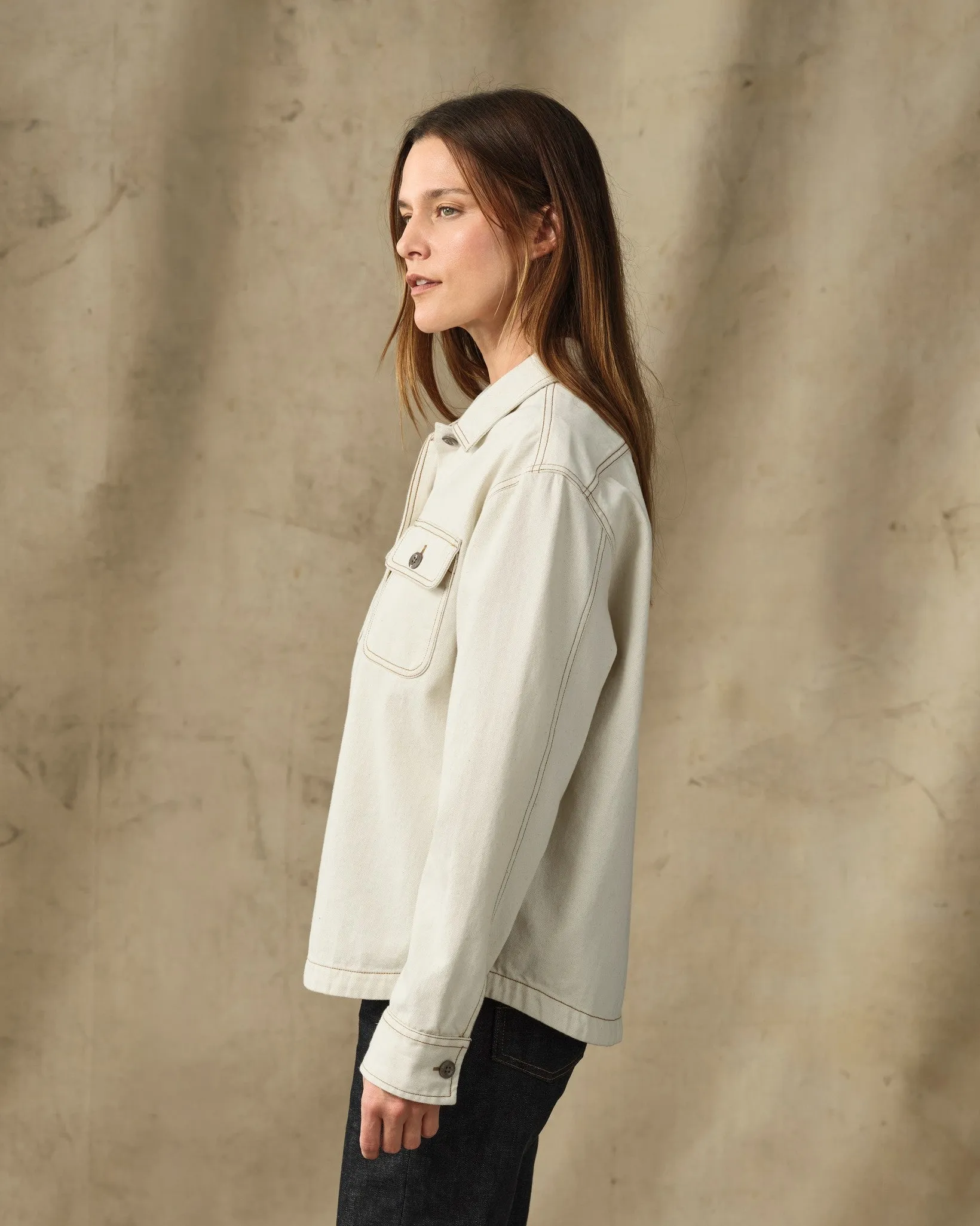 Women's Denim Shirt - Natural Seed sold by Filson product image thumbnail 3