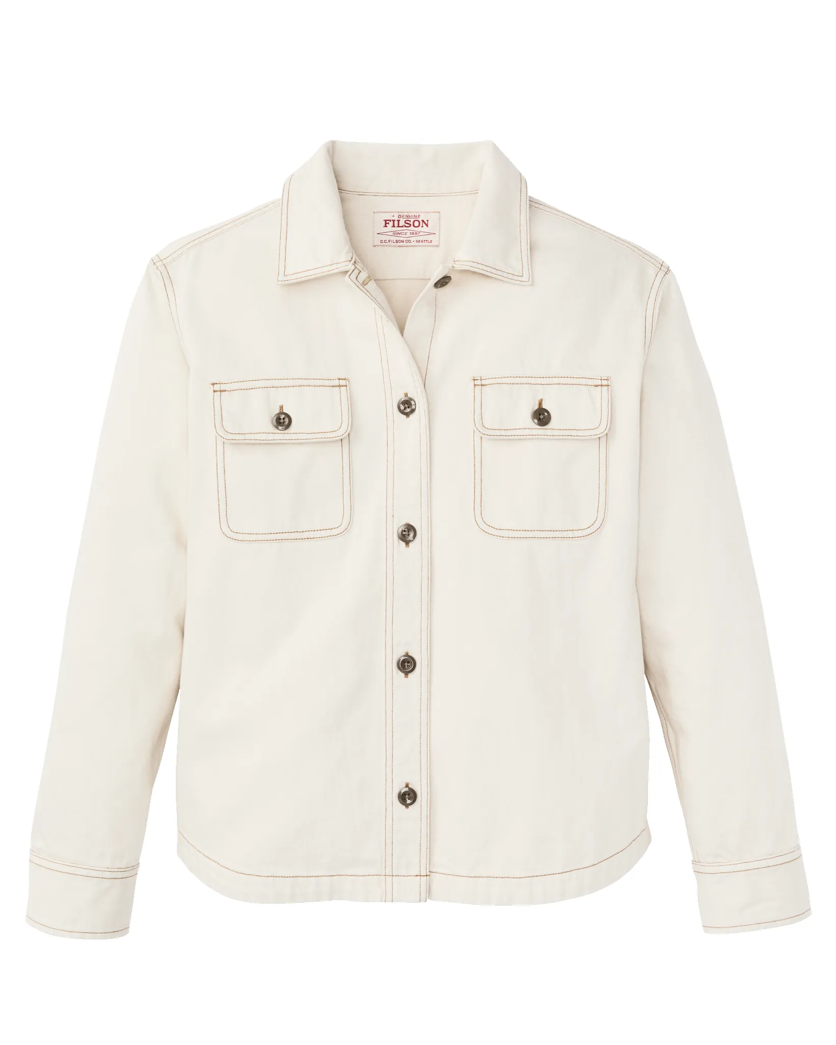 Women's Denim Shirt - Natural Seed sold by Filson product image thumbnail 4