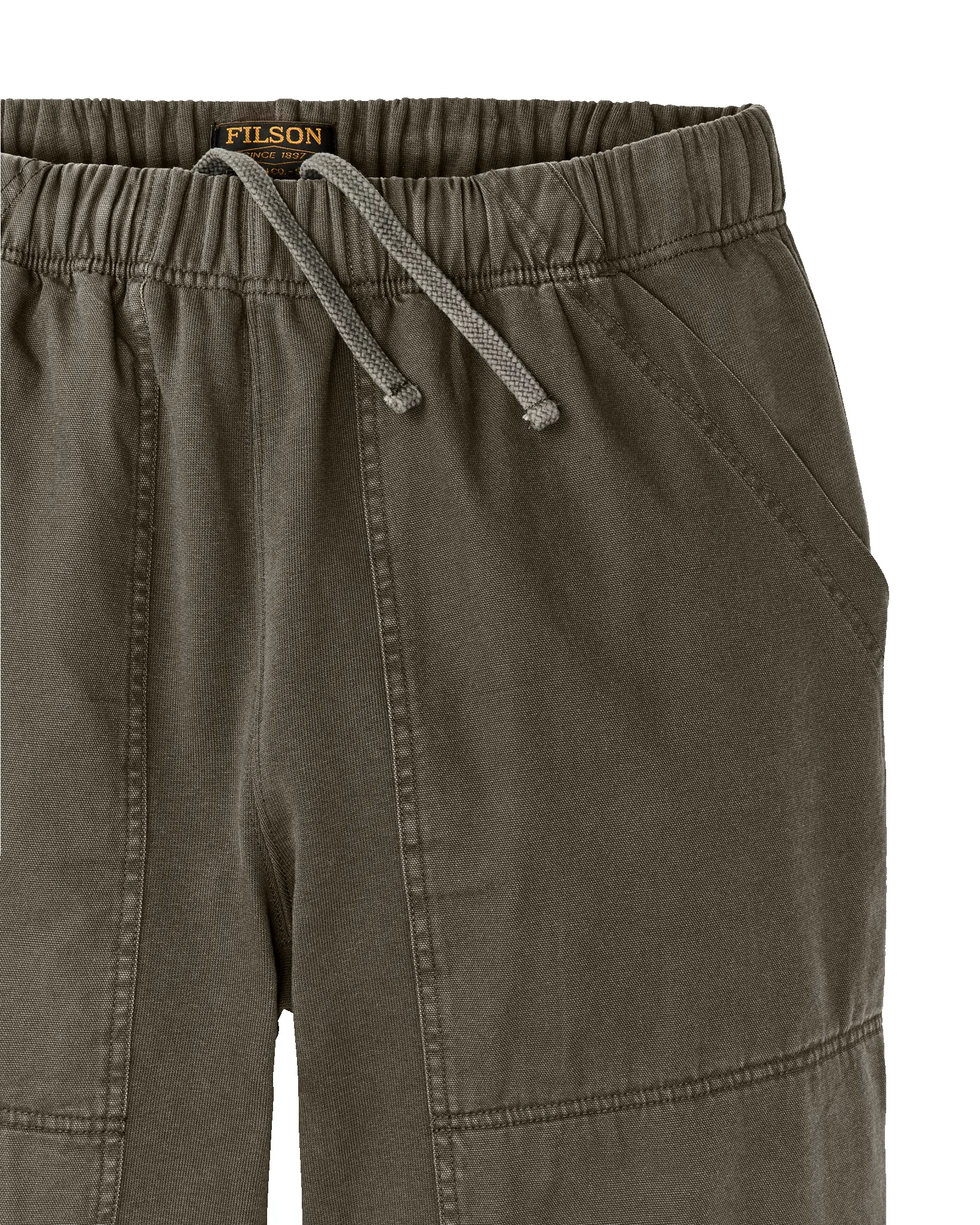Field Knit Double-Front Sweatpants - Black Olive sold by Filson product image thumbnail 4