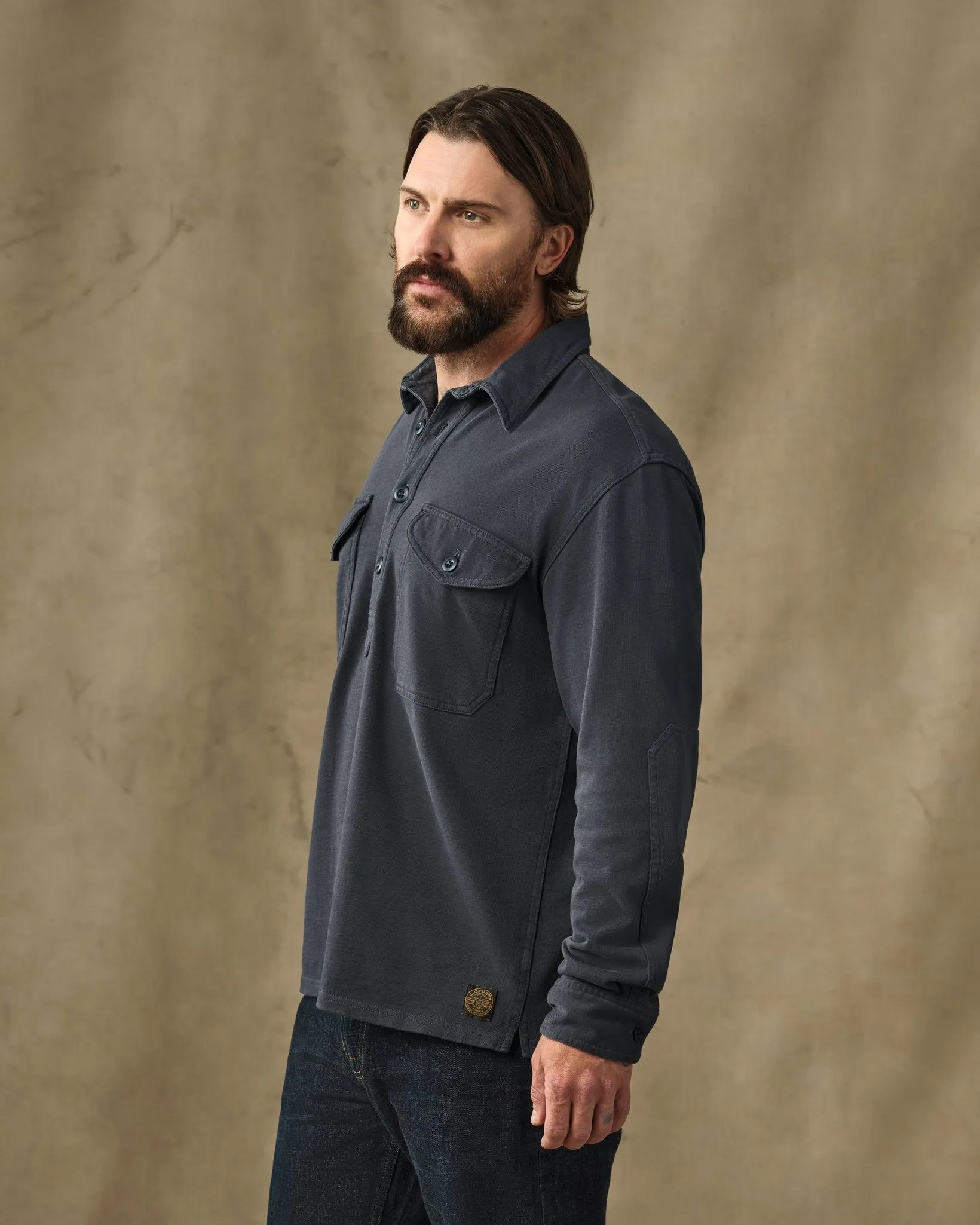 Field Knit Pullover Shirt - Bluefin sold by Filson product image thumbnail 3