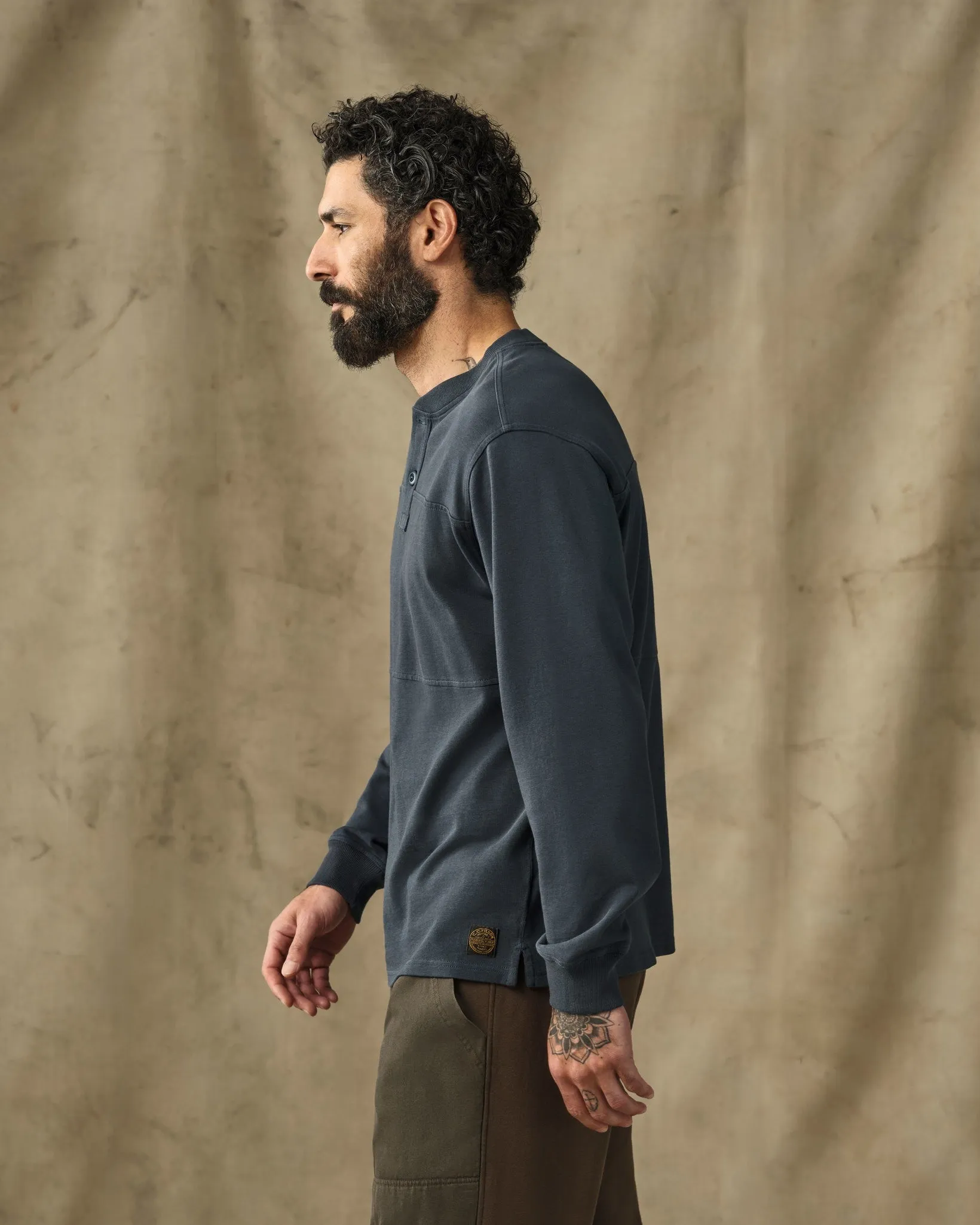 Field Knit Henley - Bluefin sold by Filson product image thumbnail 3