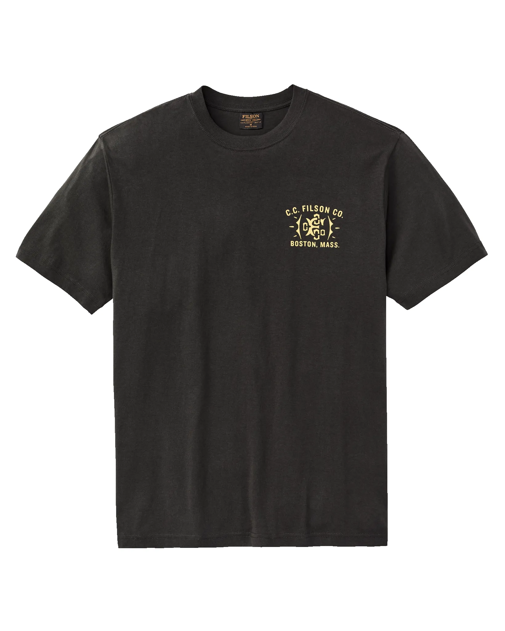 Boston Graphic Short Sleeve T-Shirt - Faded Black sold by Filson product image thumbnail 2