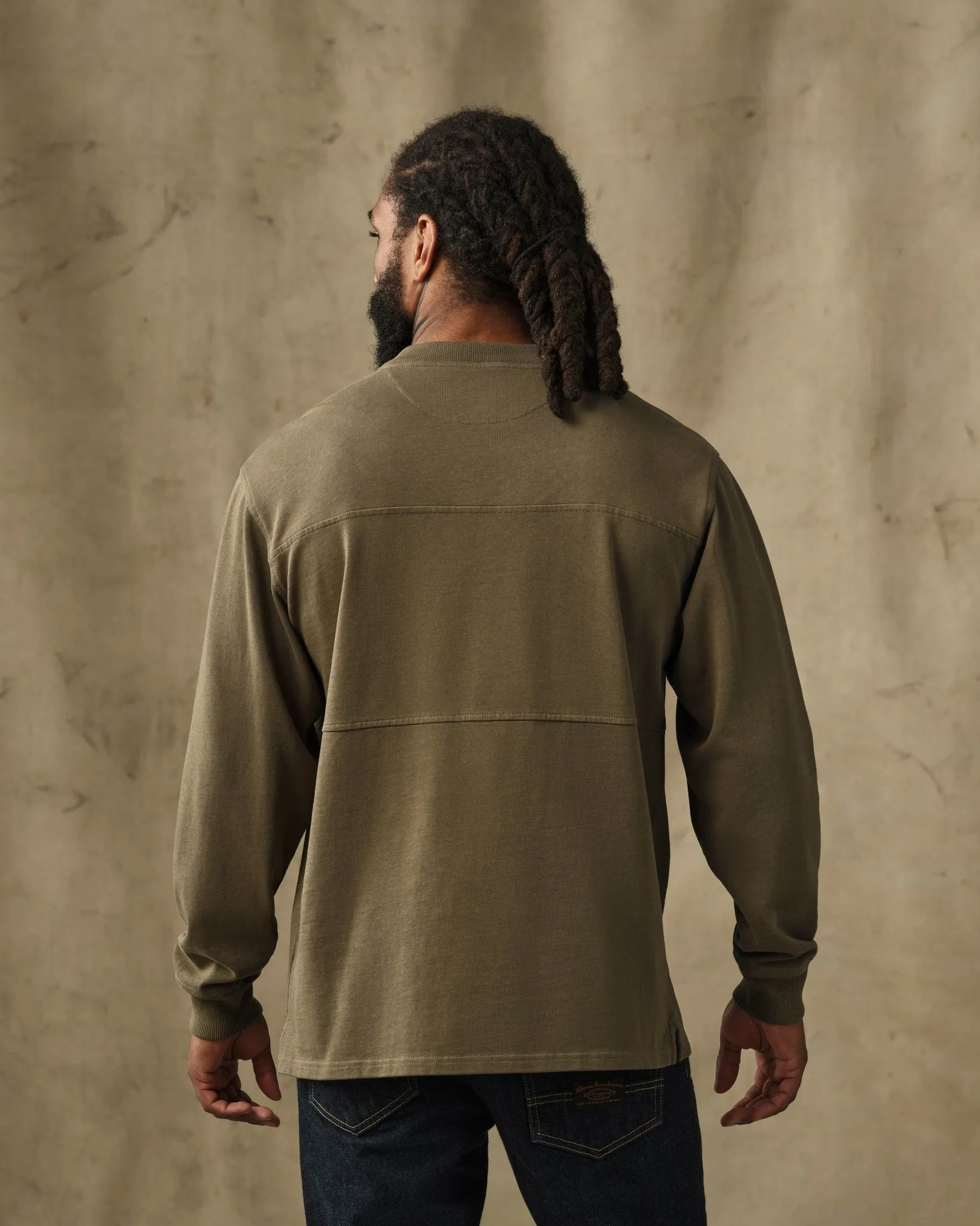Field Knit Henley - Military Olive sold by Filson product image thumbnail 2