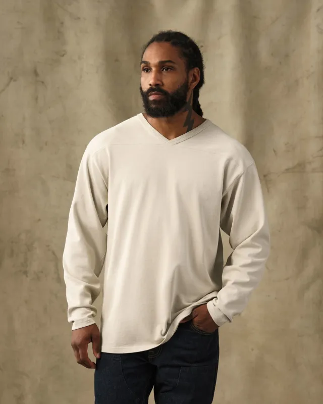 Field Knit Sport Jersey - Oyster made by Filson