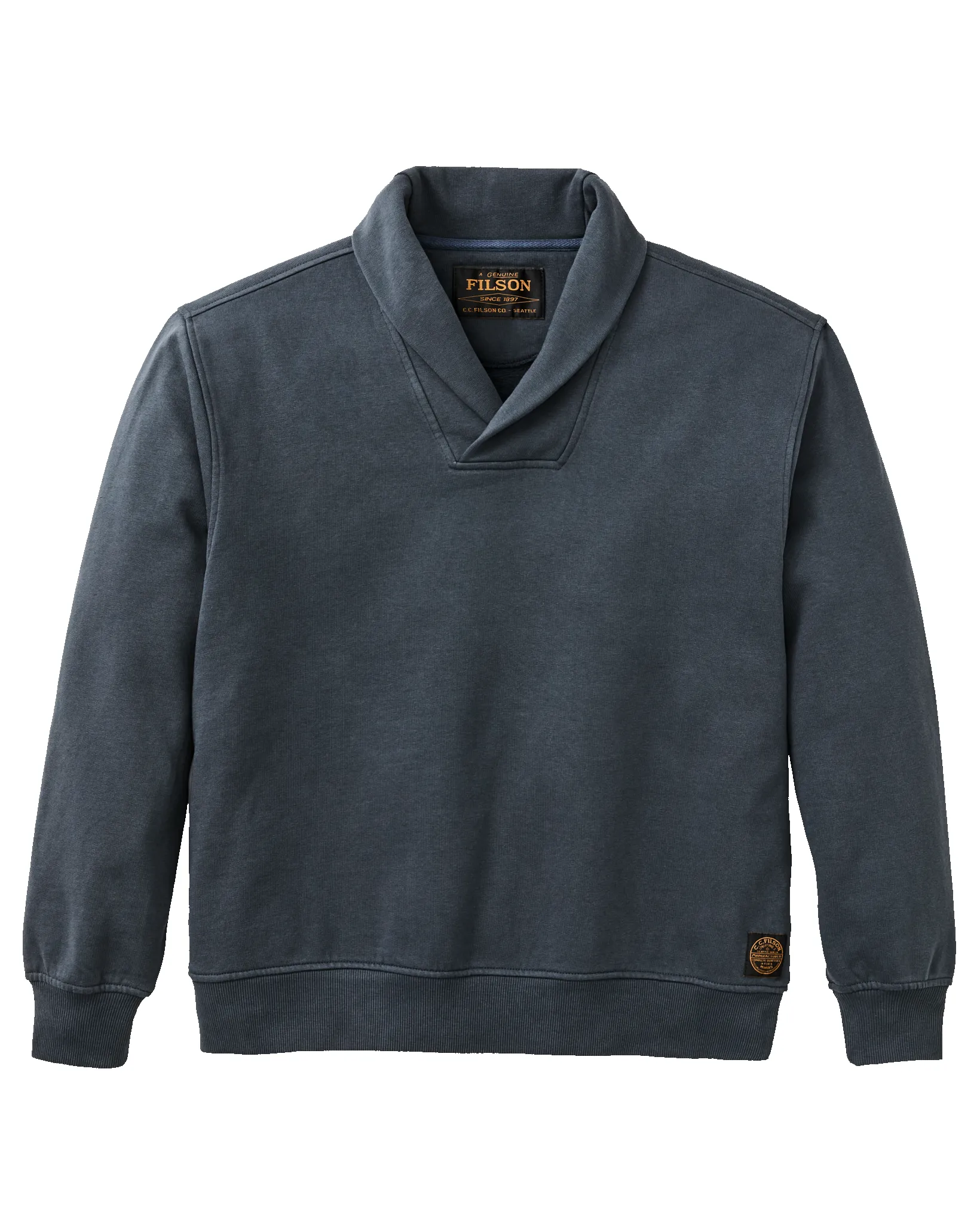 Field Knit Shawl-Neck Sweatshirt - Bluefin sold by Filson product image thumbnail 4