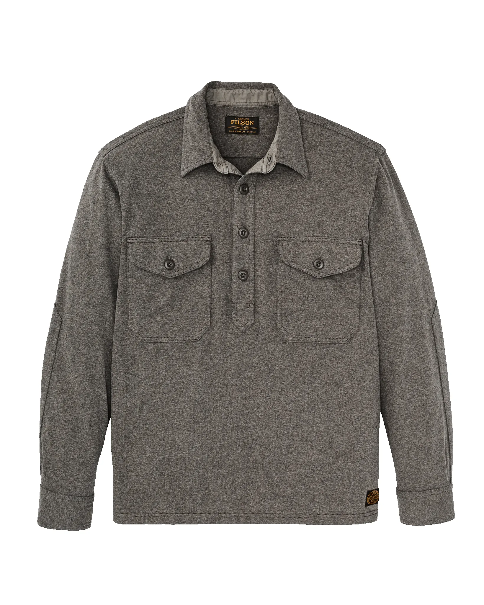 Field Knit Pullover Shirt - Smoke Heather sold by Filson product image thumbnail 4