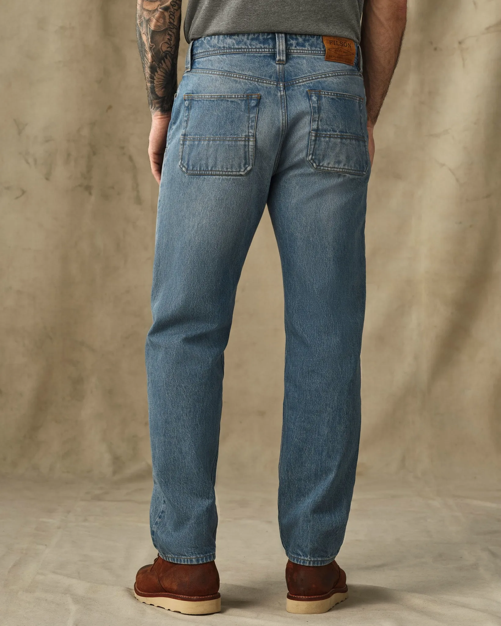 14-oz. Double-Front Jeans - Vintage Indigo sold by Filson product image thumbnail 2