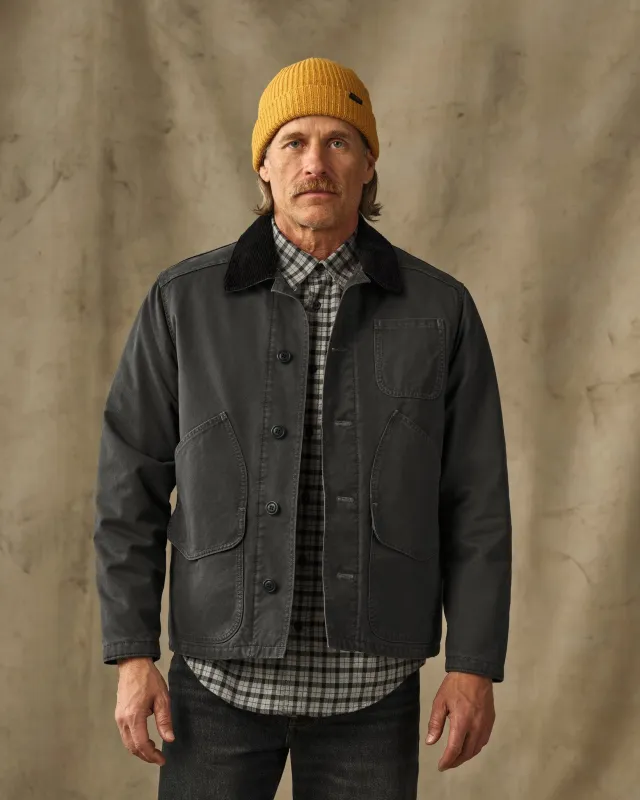 Insulated Canvas Outfitter Jacket - Peat made by Filson