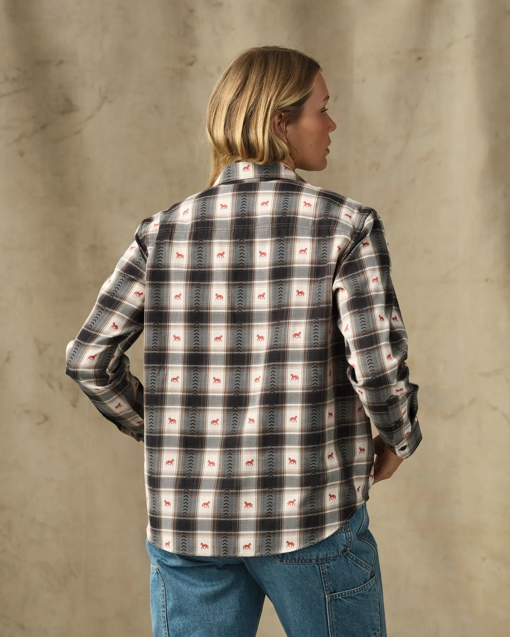Women's Ranch Shirt - Cream Print sold by Filson product image thumbnail 2