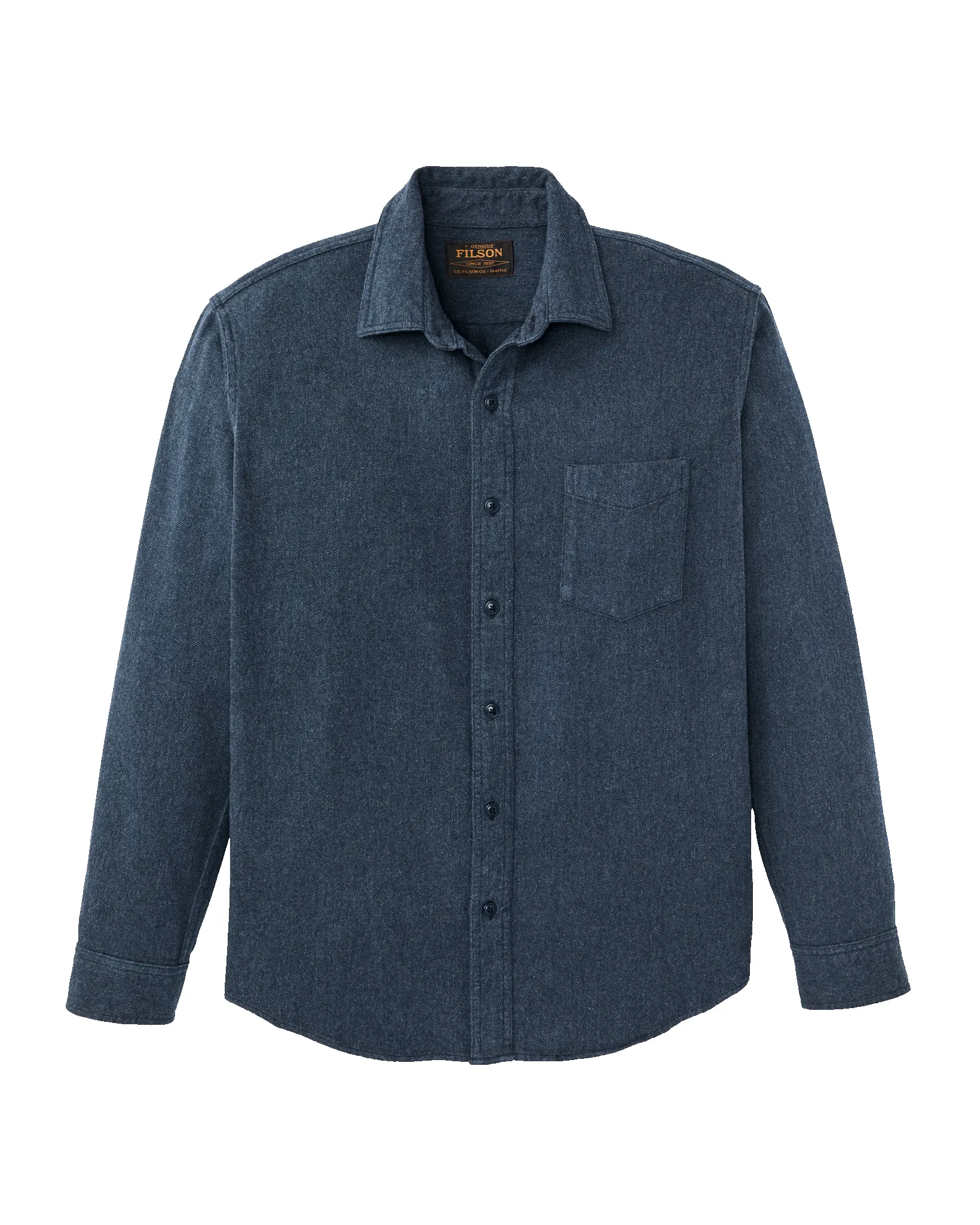 Rustic Flannel Shirt - Blue Heather sold by Filson product image thumbnail 4
