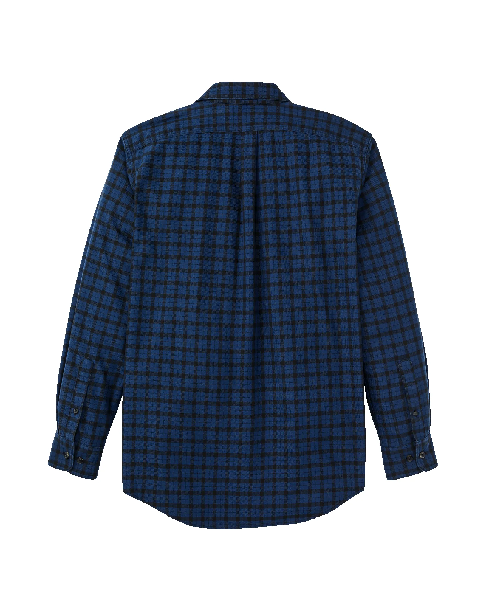 Lightweight Alaskan Guide Shirt - Deep Blue / Black Plaid sold by Filson product image thumbnail 5