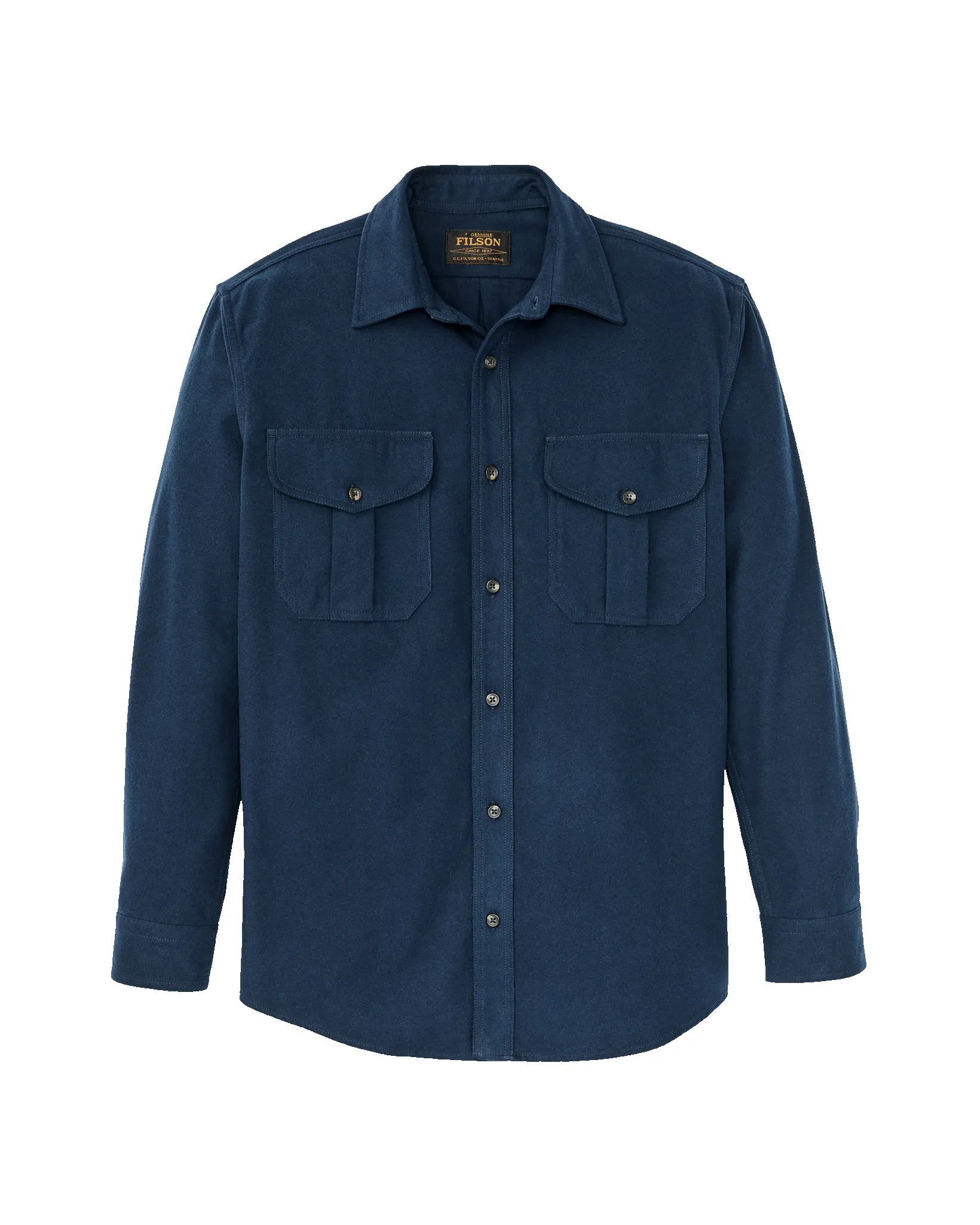 Moleskin Guide Shirt - Service Blue sold by Filson product image thumbnail 4