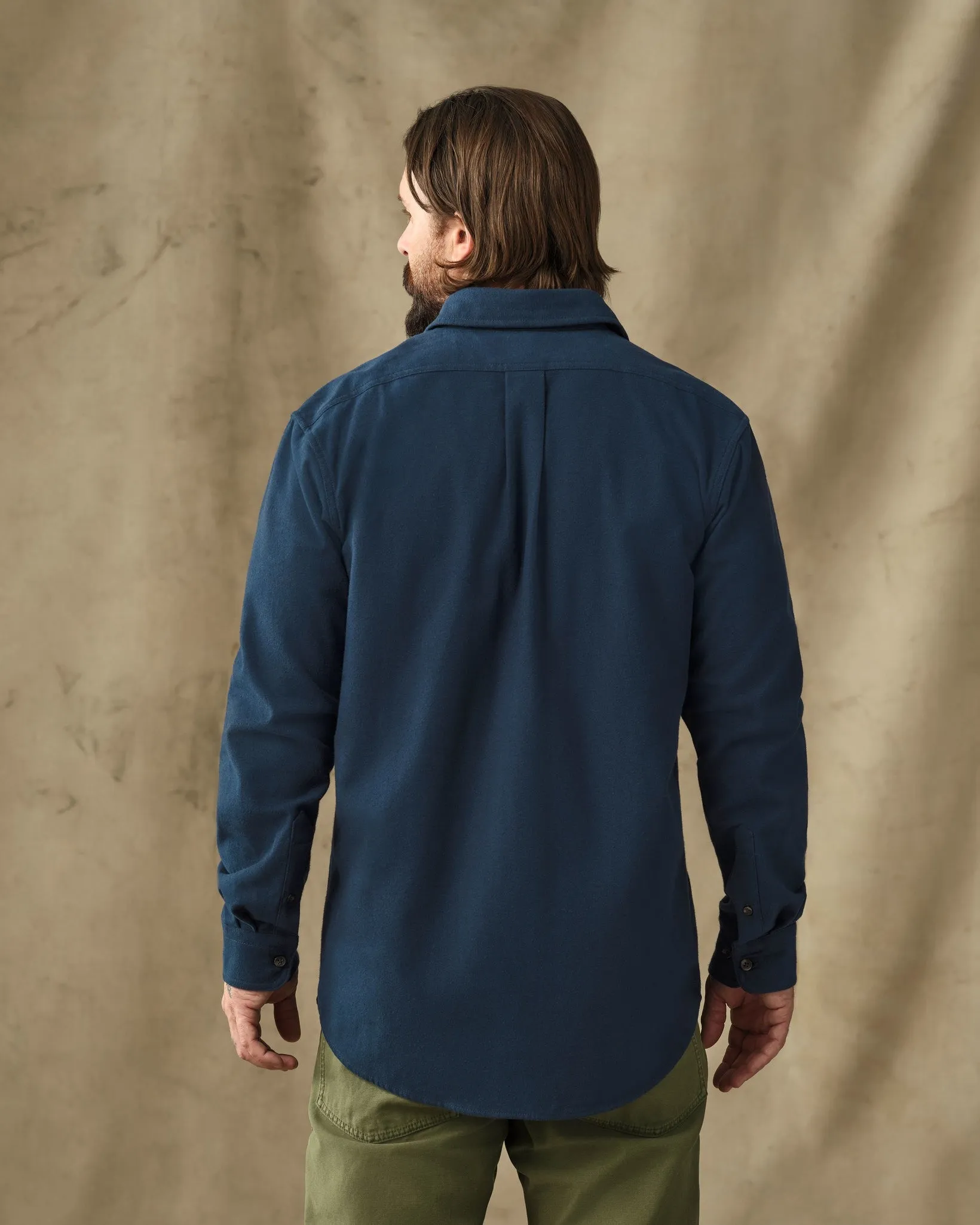 Moleskin Guide Shirt - Service Blue sold by Filson product image thumbnail 2