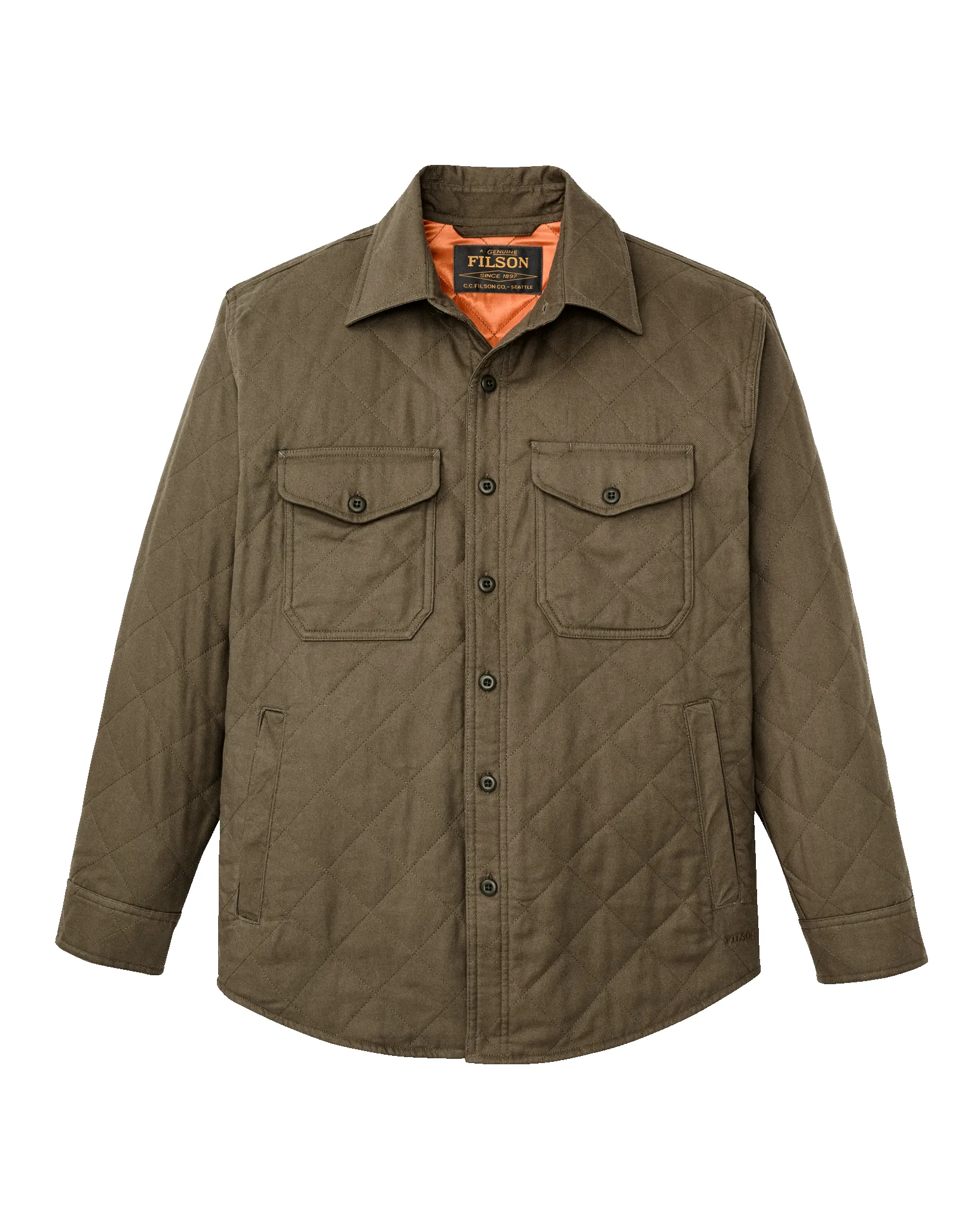 Insulated Flannel Jac-Shirt - Field Olive sold by Filson product image thumbnail 5