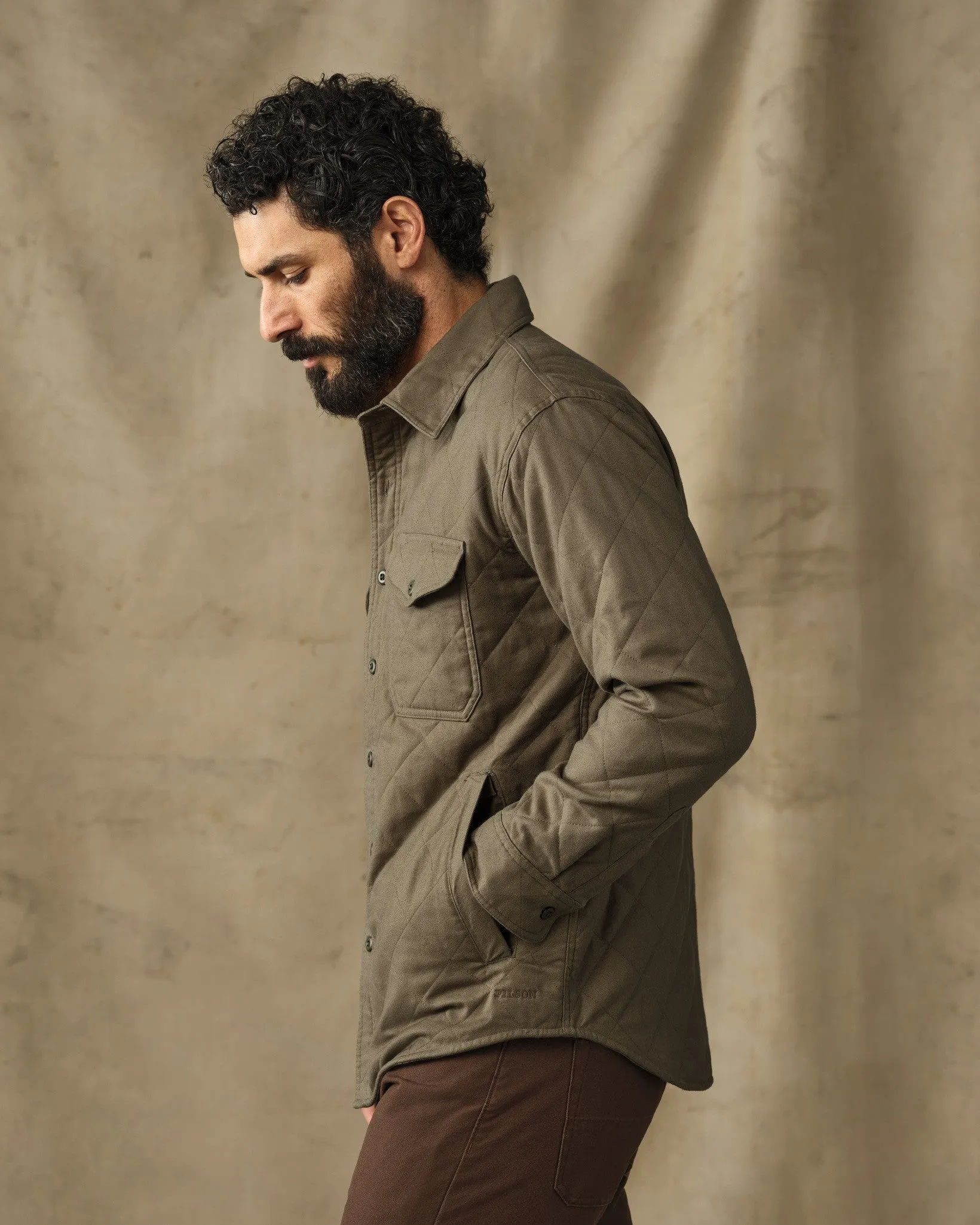 Insulated Flannel Jac-Shirt - Field Olive sold by Filson product image thumbnail 4