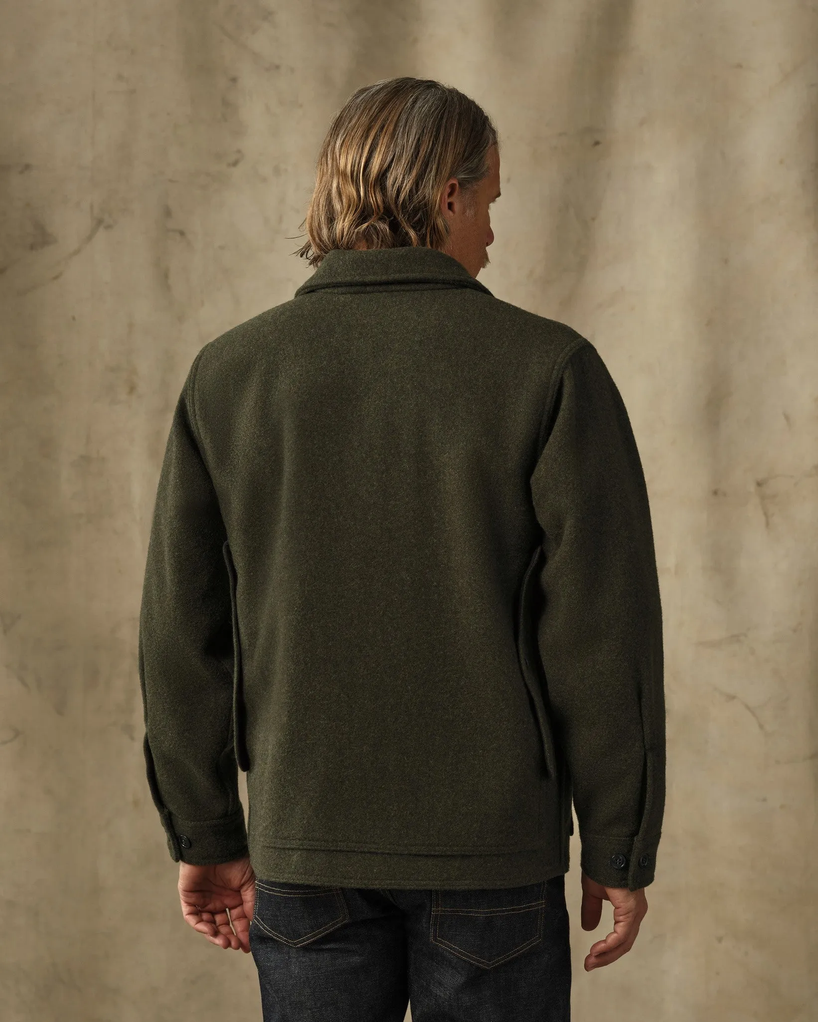 Mackinaw Wool Cruiser Jacket - Forest Green sold by Filson product image thumbnail 2