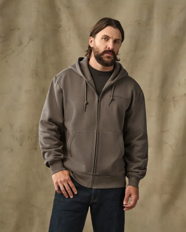 Diamond Graphic Full-Zip Hoodie - Hawk Brown made by Filson