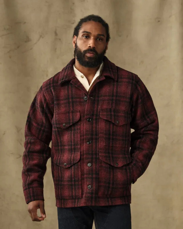Mackinaw Wool Cruiser Jacket - North Country Red Plaid made by Filson