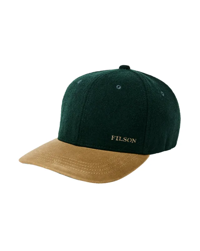 Wool Logger Cap - Spruce made by Filson