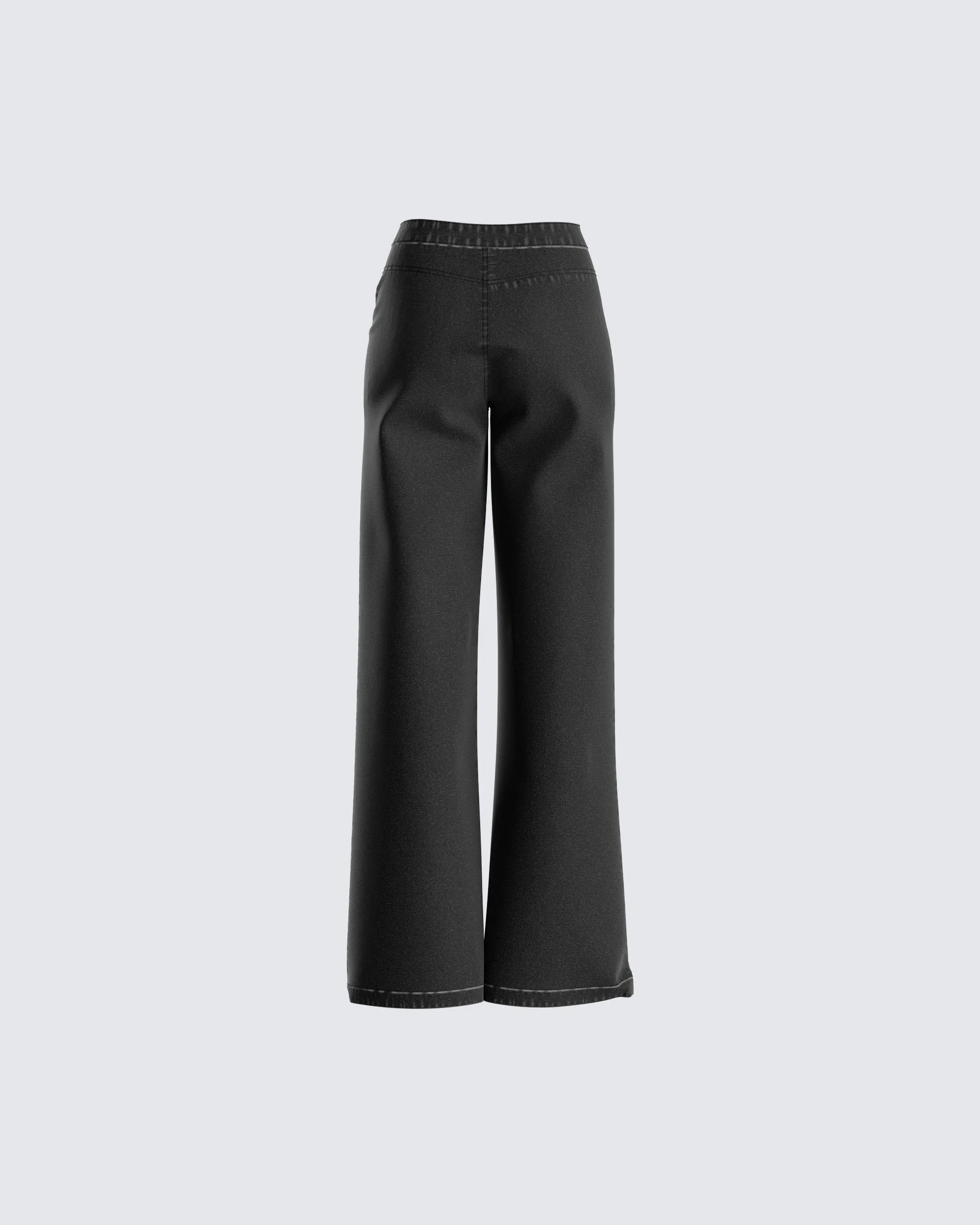Robin Straight Leg Black Jean sold by Finesse product image thumbnail 3