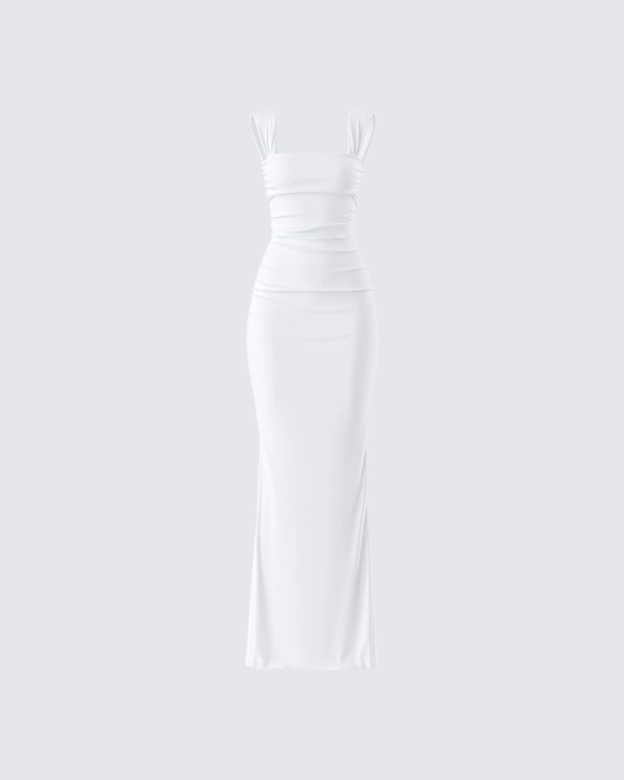 Alexandra White Jersey Maxi Dress sold by Finesse