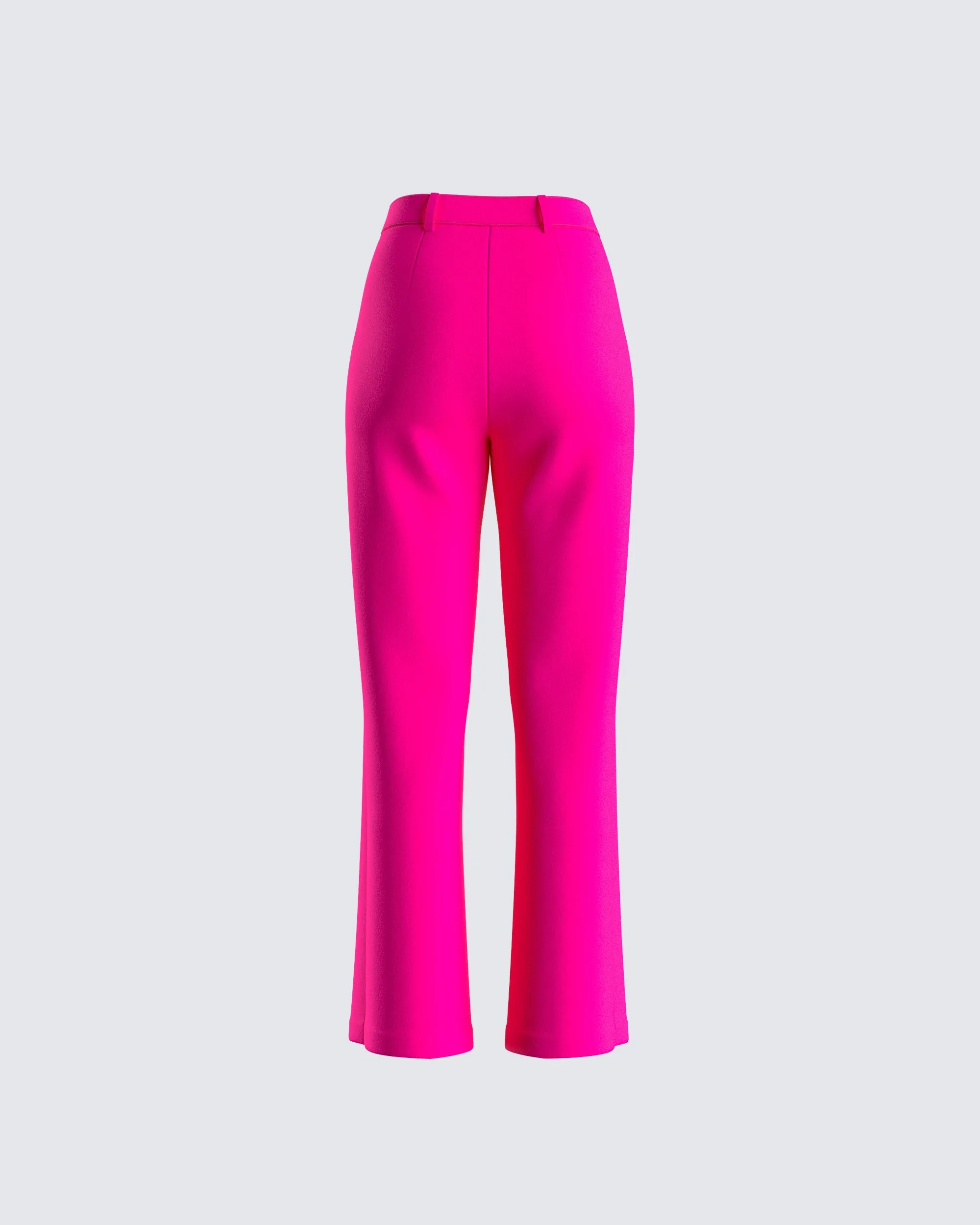 Samson Hot Pink High Waisted Pant sold by Finesse product image thumbnail 3