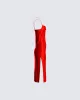Milou Raw Edge Satin Midi Dress sold by Finesse