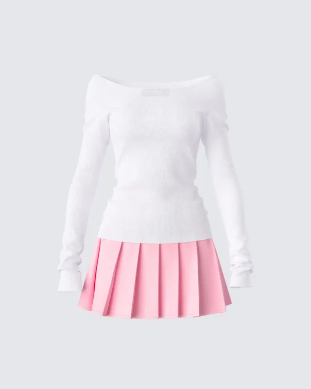 Leslie Pleated Set sold by Finesse