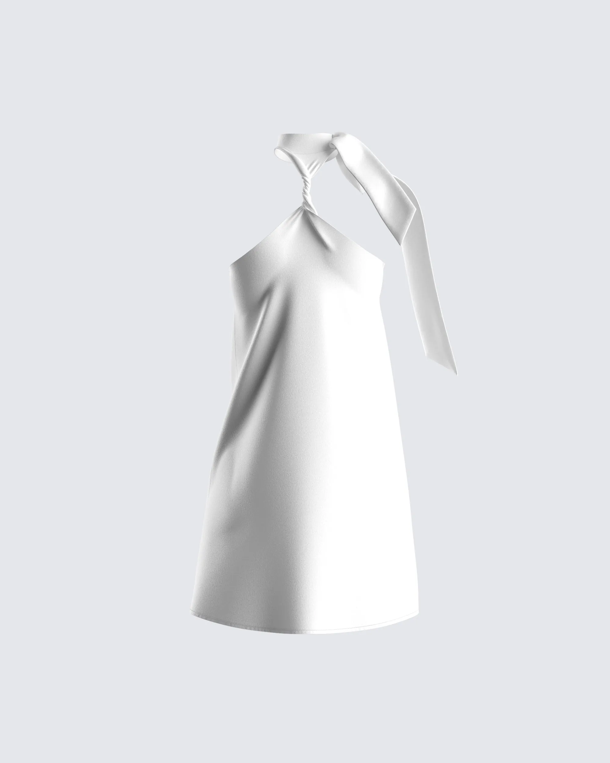 Chevis White Mini Dress sold by Finesse product image thumbnail 3