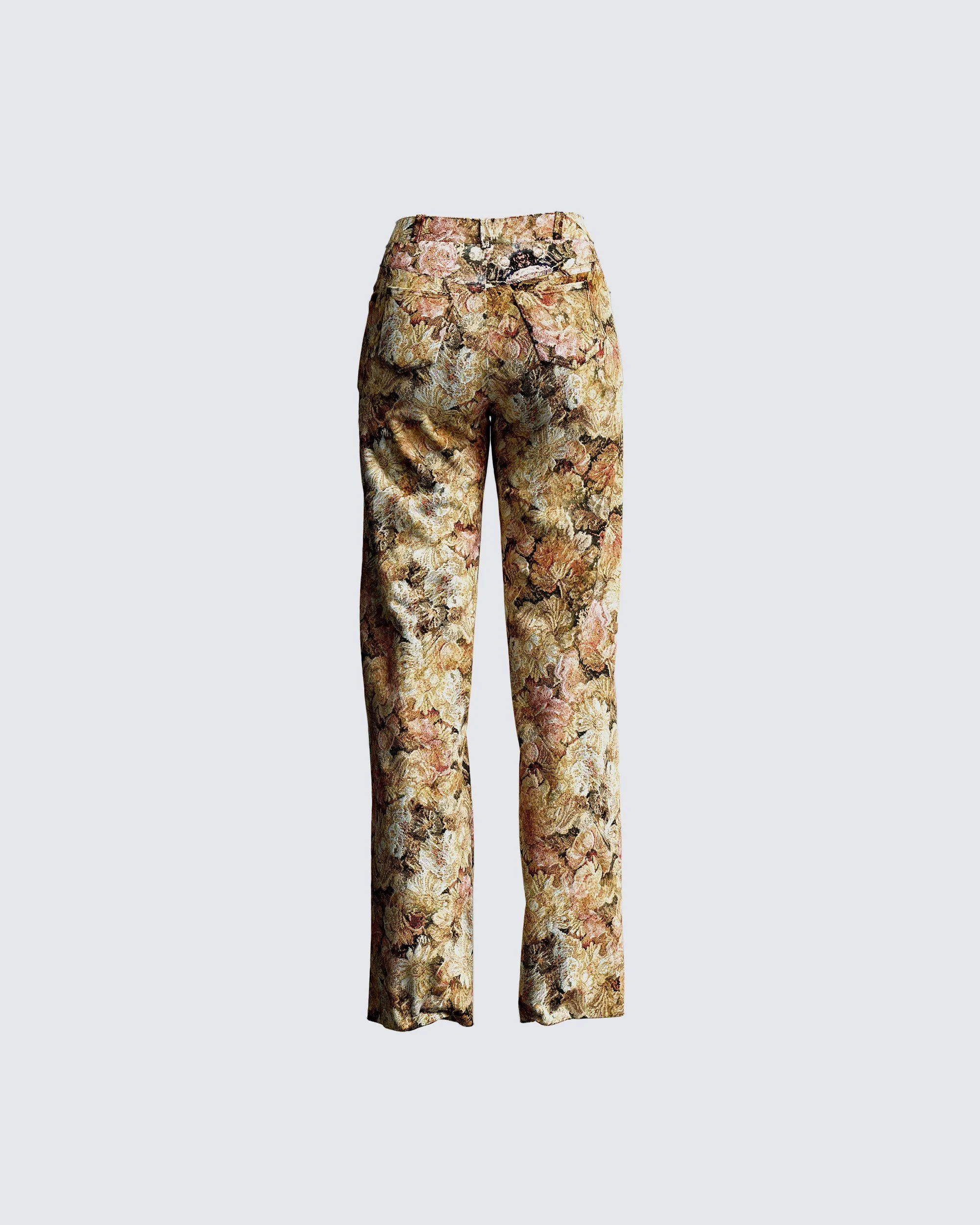 Chado Florally Yours Jacquard Pants sold by Finesse product image thumbnail 2