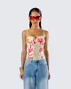 Devi Multi Print Corset Top sold by Finesse