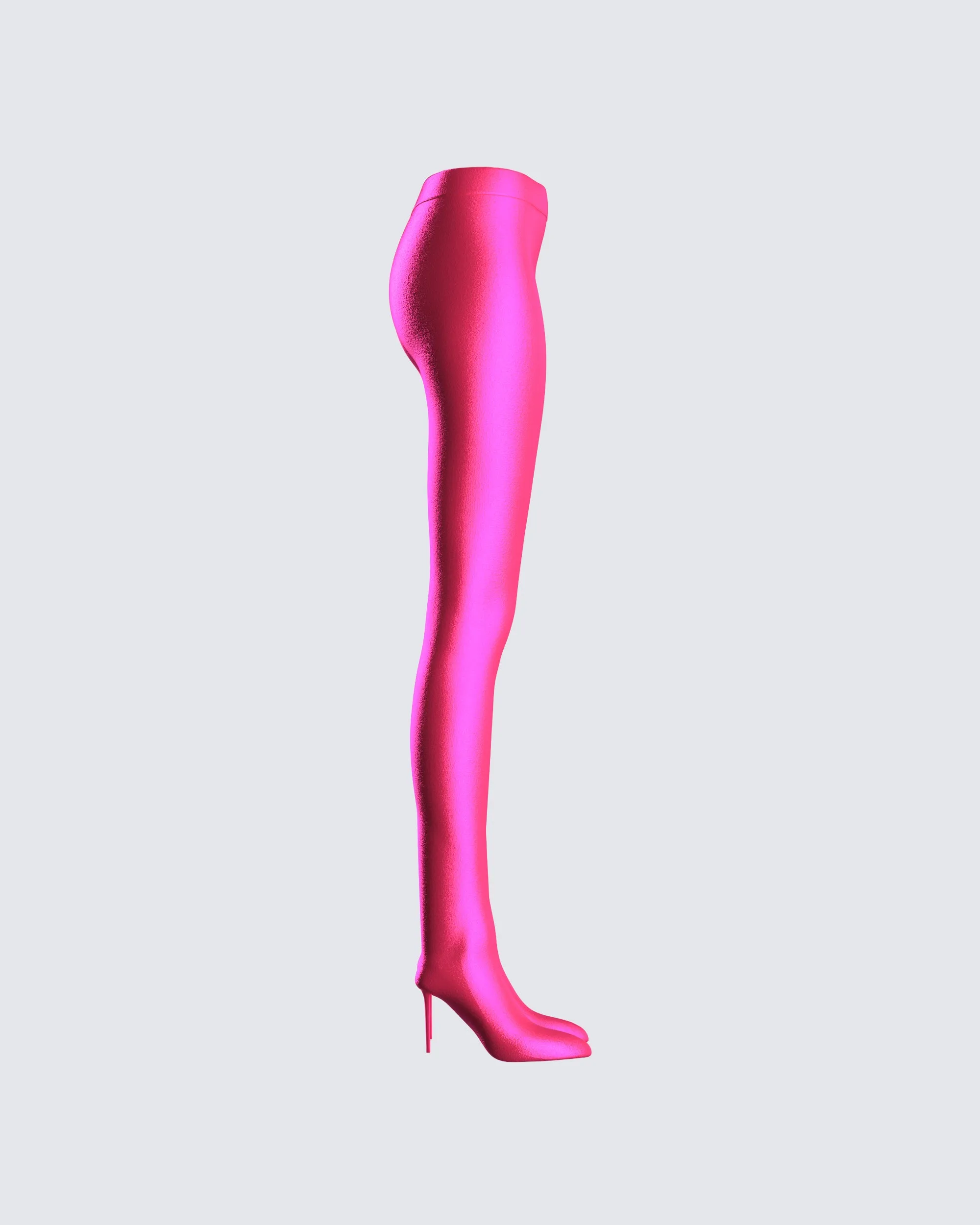Lux Pink High Heel Leggings sold by Finesse product image thumbnail 2