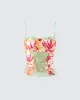 Devi Multi Print Corset Top sold by Finesse