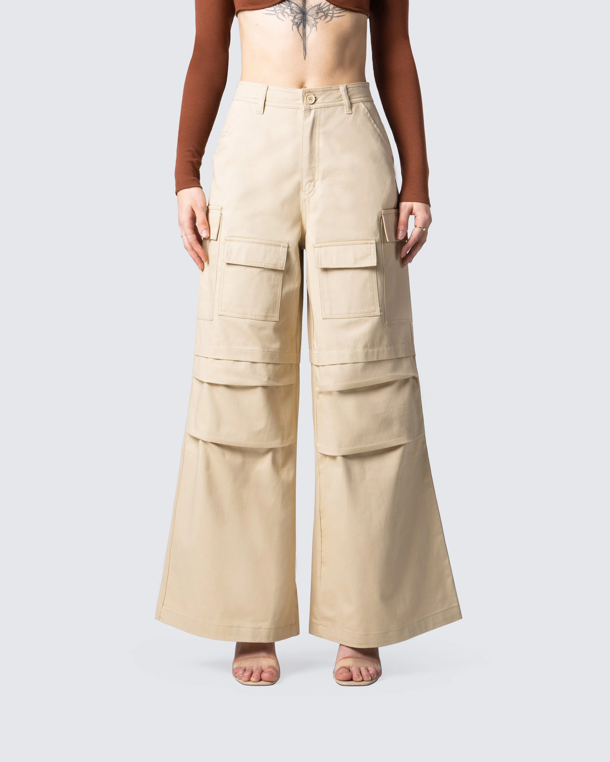 Caleb Tan Cargo Pant sold by Finesse product image thumbnail 4