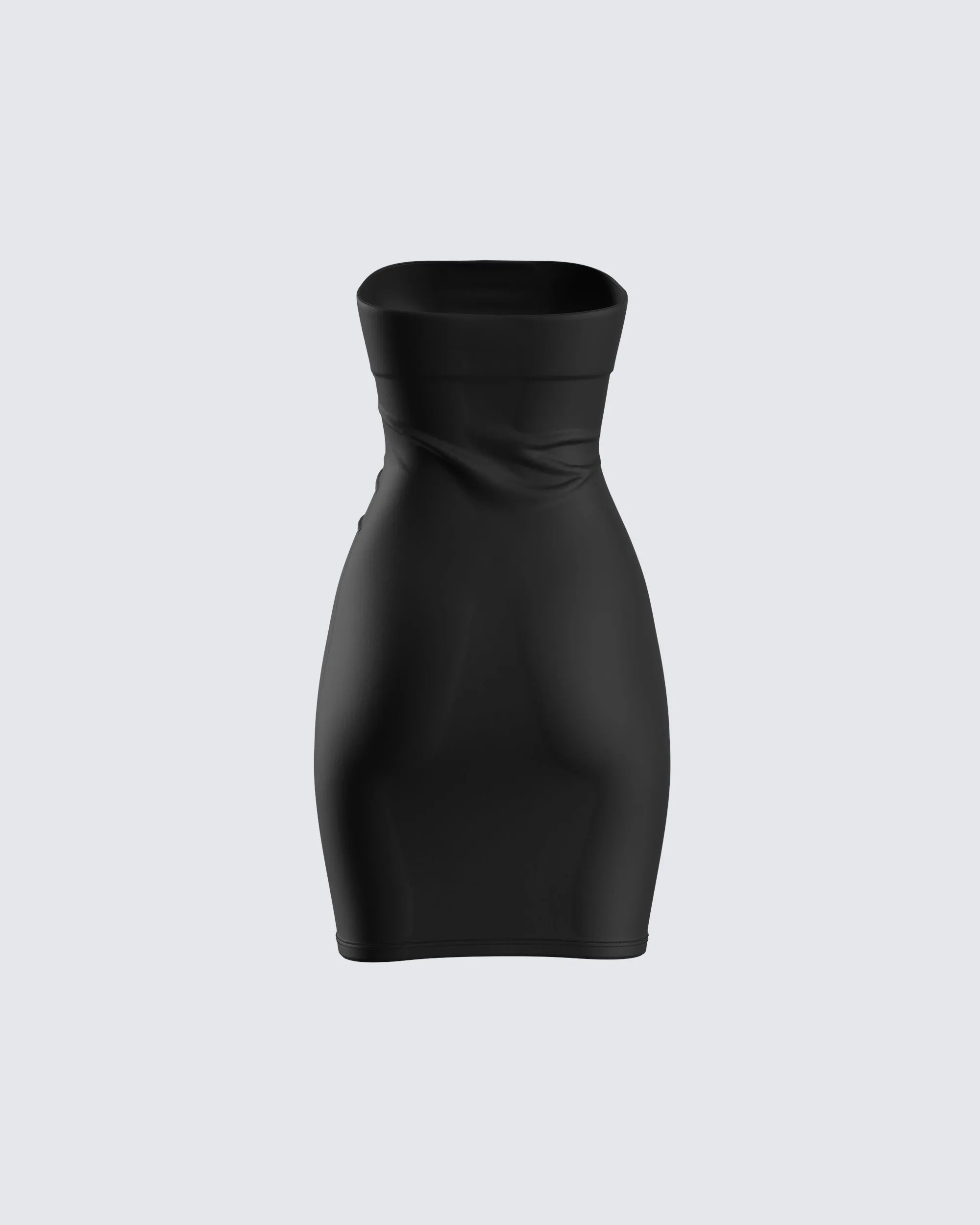 Maxine Black Jersey Tube Dress sold by Finesse product image thumbnail 3