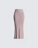 Zoe Taupe Maxi Skirt sold by Finesse