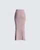 Zoe Taupe Maxi Skirt sold by Finesse