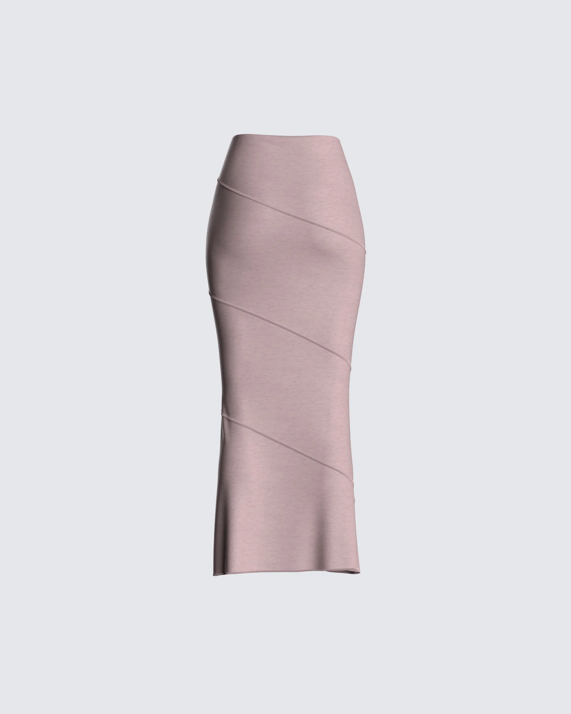 Zoe Taupe Maxi Skirt sold by Finesse product image thumbnail 3